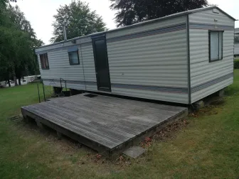 Stacaravan op jaarplaats