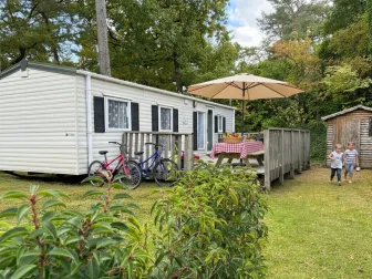 Te koop in EuroParcs Zilverstrand (Mol, Belgie) 6p stacaravan met 3 slaapkamers